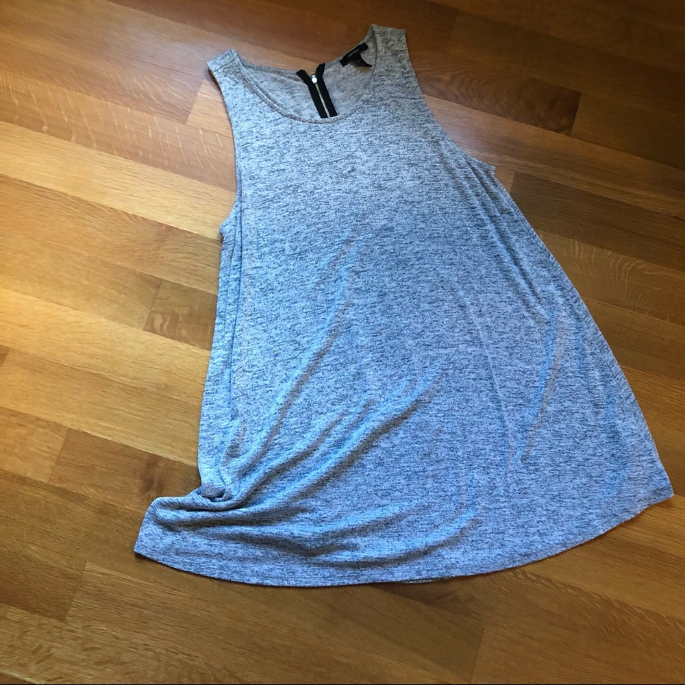 Grey Flowy Dress